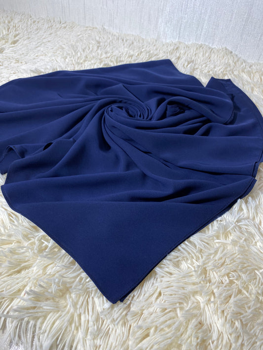 Medine İpeği (Mısır) ŞAL - Mavi / Arzumca