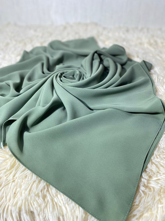 Medine İpeği (Mısır) ŞAL - Mint Yeşil / Arzumca